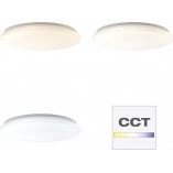 Plafon okrągły Farica LED 50cm biały Brilliant