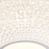 Plafon z kryształkami Nunya LED 42cm biały Brilliant