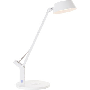 Lampa biurkowa z ładowarką indukcyjną Kaila LED biała Brilliant