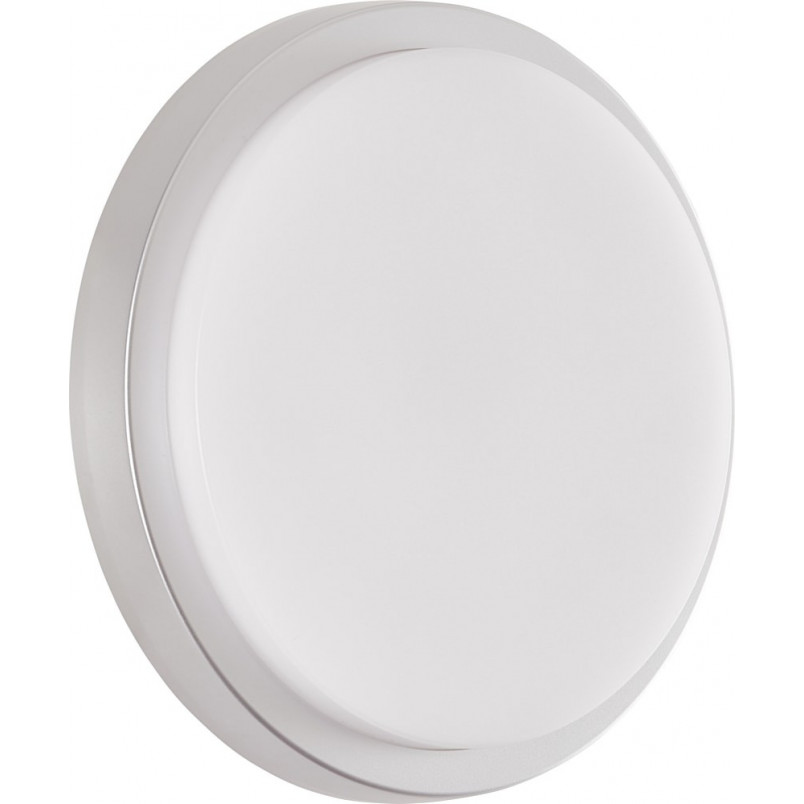 Plafon łazienkowy okrągły Devora Round LED 28cm srebrny Brilliant