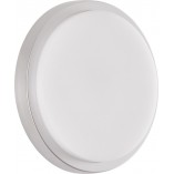 Plafon łazienkowy okrągły Devora Round LED 28cm srebrny Brilliant