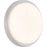 Plafon łazienkowy okrągły Devora Round LED 28cm srebrny Brilliant