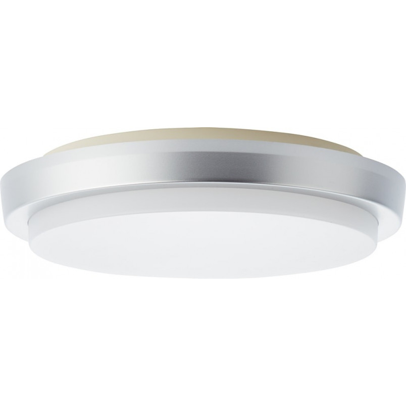 Plafon łazienkowy okrągły Devora Round LED 28cm srebrny Brilliant