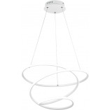 Lampa wisząca nowoczesna Bologna LED 50cm biały mat Reality