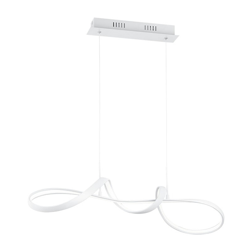 Lampa wisząca nowoczesna Perugia LED 81cm biały mat Reality