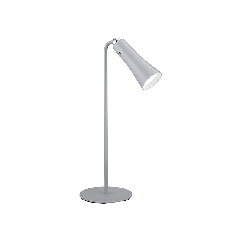 Lampa biurkowa minimalistyczna Maxi LED szara Reality