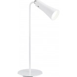 Lampa biurkowa minimalistyczna Maxi LED biały mat Reality