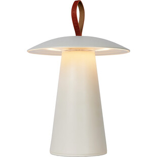 Lampa ogrodowa na stół La Donna LED biała Lucide