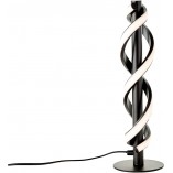 Lampa stołowa nowoczesna Amalie LED czarna Brilliant
