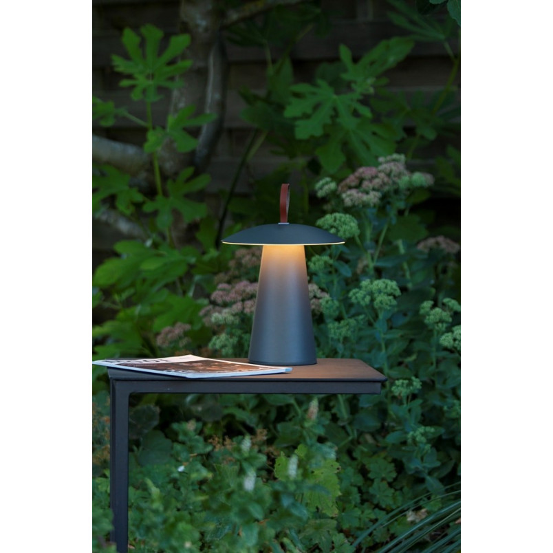 Lampa ogrodowa na stół La Donna LED antracyt Lucide