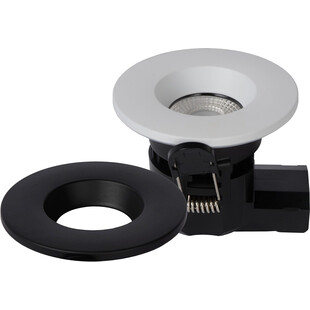Lampa spot łazienkowa Binky 8,8cm LED biały / czarny Lucide