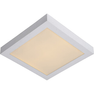 Plafon łazienkowy kwadratowy Brice LED 30cm biały Lucide