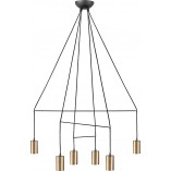 Lampa sufitowa minimalistyczna Imbria VI 93cm mosiężna Nowodvorski