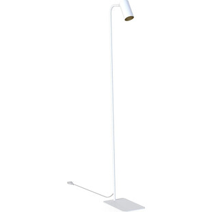 Lampa podłogowa minimalistyczna Mono biały / złoty Nowodvorski
