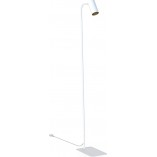 Lampa podłogowa minimalistyczna Mono biały / złoty Nowodvorski