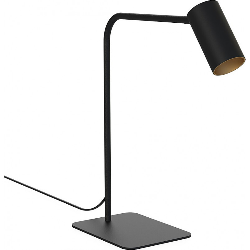 Lampa biurkowa minimalistyczna Mono czarny / złoty Nowodvorski
