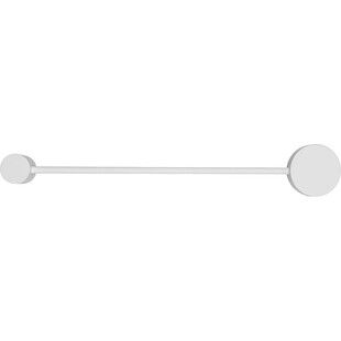 Kinkiet dekoracyjny minimalistyczny Orbit 52cm biały Nowodvorski
