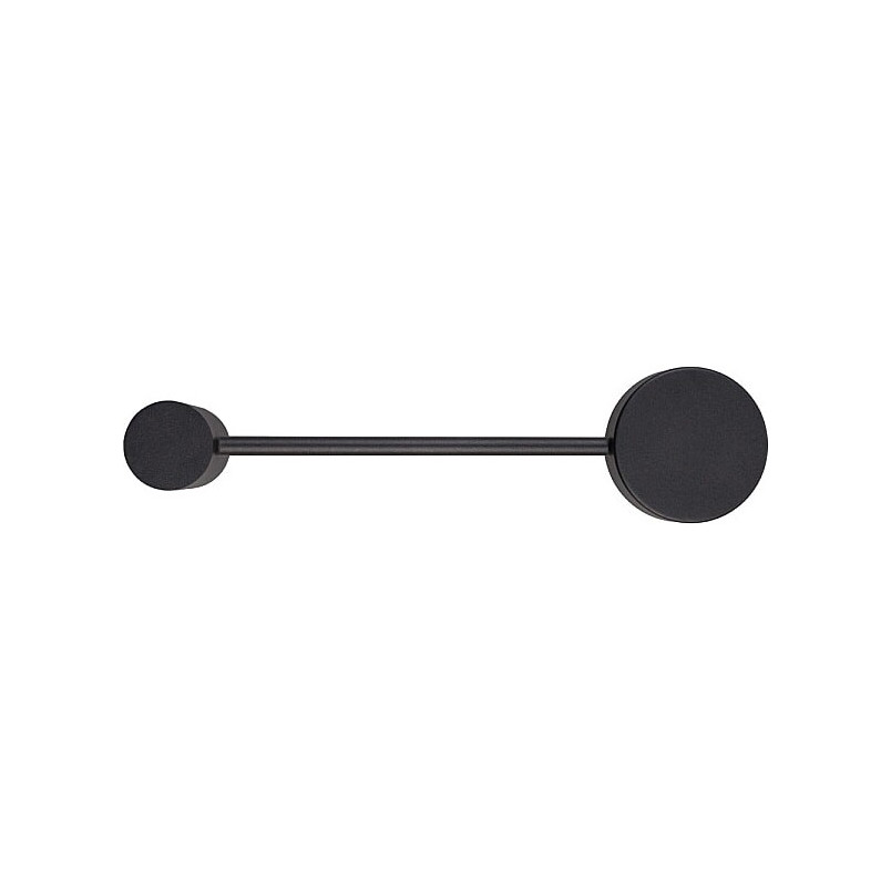 Kinkiet dekoracyjny minimalistyczny Orbit 32,5cm czarny Nowodvorski