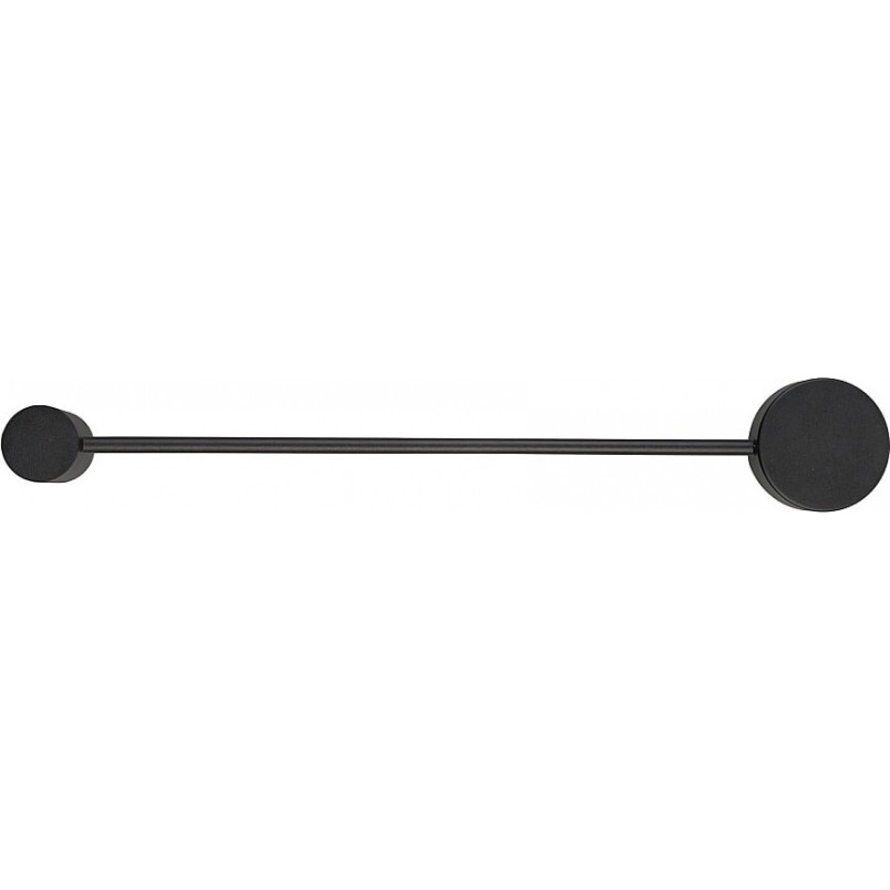 Kinkiet dekoracyjny minimalistyczny Orbit 52cm czarny Nowodvorski