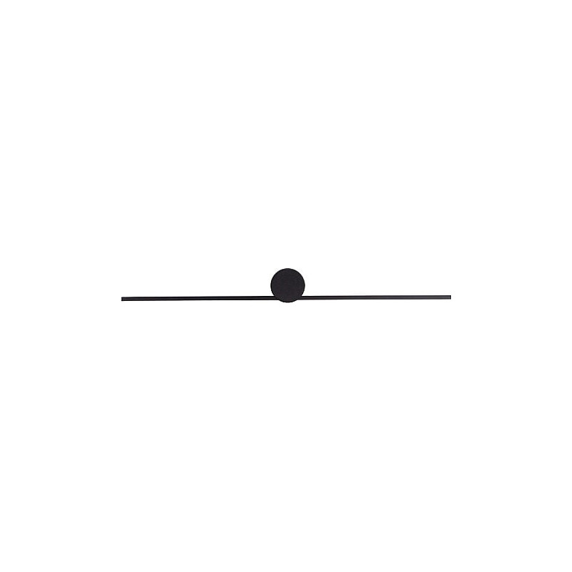 Kinkiet łazienkowy minimalistyczny Pin LED 61cm czarny Nowodvorski