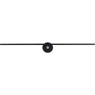 Kinkiet łazienkowy minimalistyczny Pin LED 61cm czarny Nowodvorski