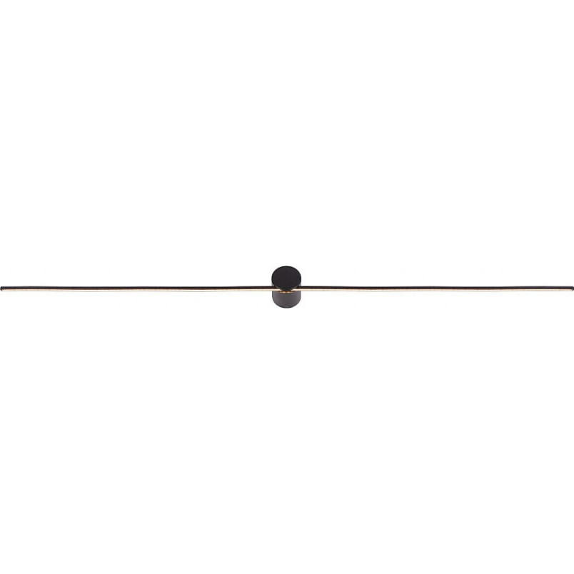 Kinkiet łazienkowy minimalistyczny Pin LED 121cm czarny Nowodvorski