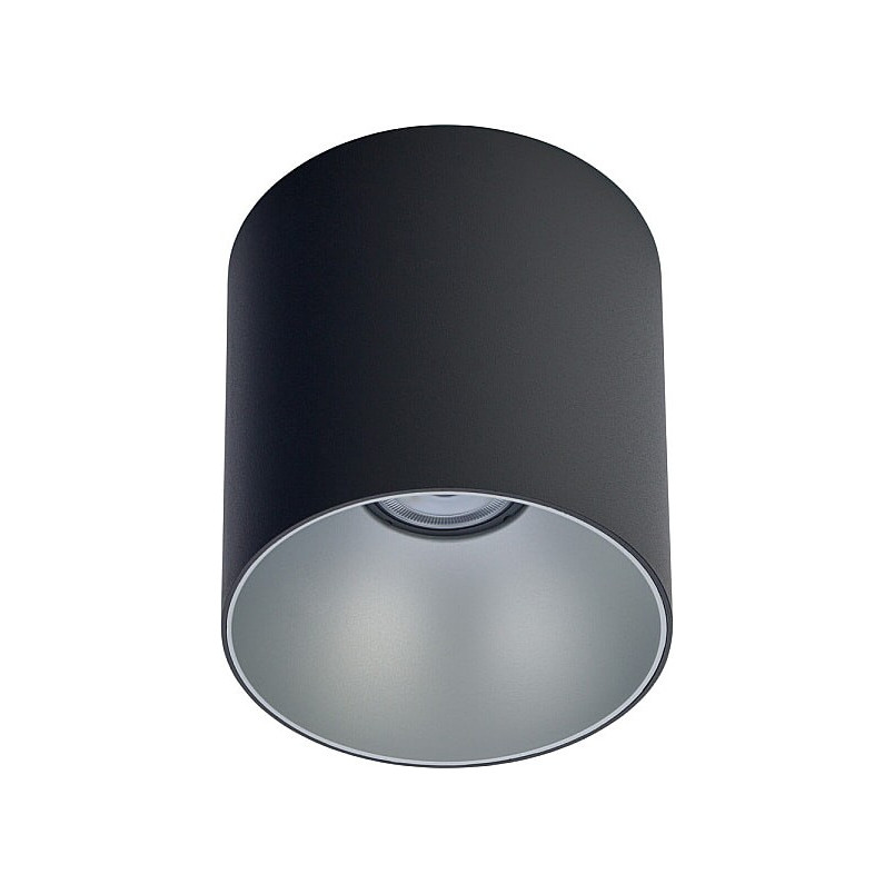 Lampa natynkowa spot Point Tone 12,7cm czarny / srebrny Nowodvorski