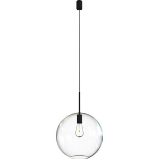 Lampa wisząca szklana kula Sphere 35cm przeźroczysta Nowodvorski