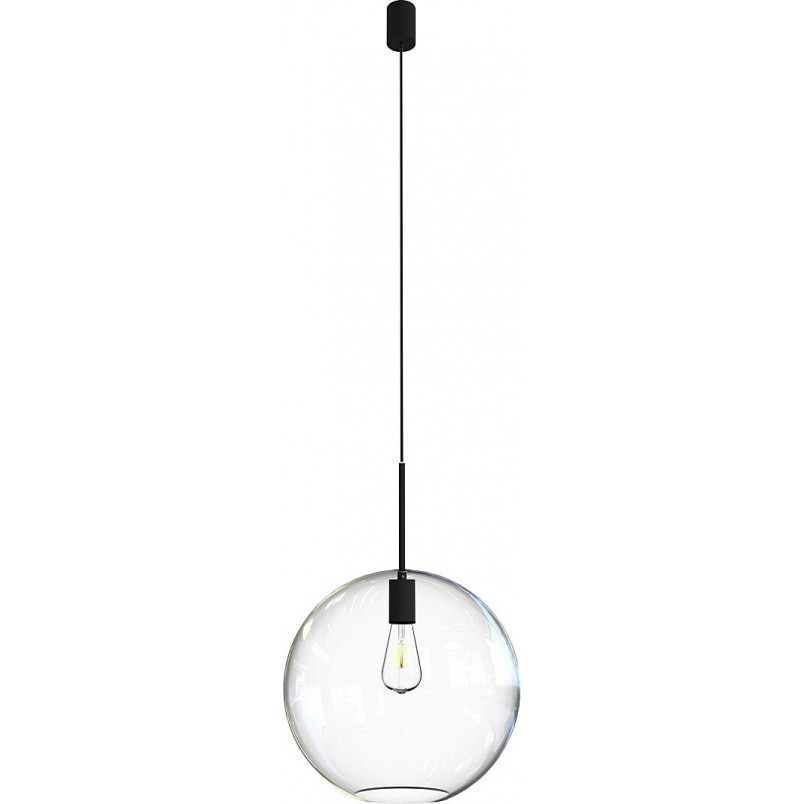 Lampa wisząca szklana kula Sphere 35cm przeźroczysta Nowodvorski