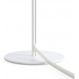 Lampa stołowa stożek z abażurem Trifle szara Nowodvorski