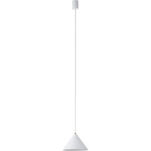 Lampa wisząca stożek Zenith 20,5cm biała Nowodvorski