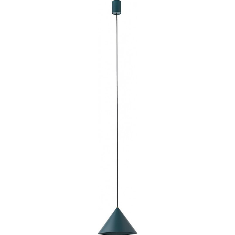 Lampa wisząca stożek Zenith 20,5cm  zielona Nowodvorski