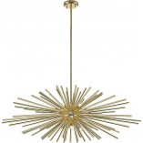Lampa wisząca glamour Urchin 101cm złota Zumaline