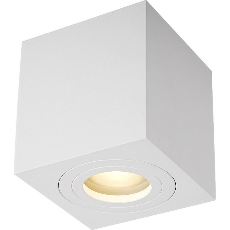 Lampa natynkowa do łazienki Quardip 9x9cm biała Zumaline