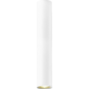 Lampa spot tuba nowoczesna Loya 35cm biały mat / złoty Zumaline
