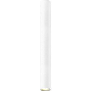 Lampa spot tuba nowoczesna Loya 55cm biały mat Zumaline