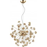 Lampa wisząca glamour Star 55cm złota Zumaline