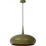 Lampa wisząca ażurowa Rayco 45cm zielona Lucide