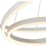 Lampa wisząca nowoczesna Triniti LED 80cm biała Lucide