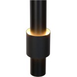 Lampa wiszące tuby Margary LED V 103cm czarna Lucide