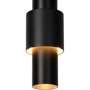 Lampa wiszące tuby Margary LED III 28cm czarna Lucide