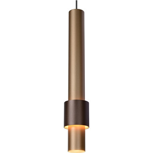 Lampa wiszące tuby Margary LED III 28cm brązowa Lucide