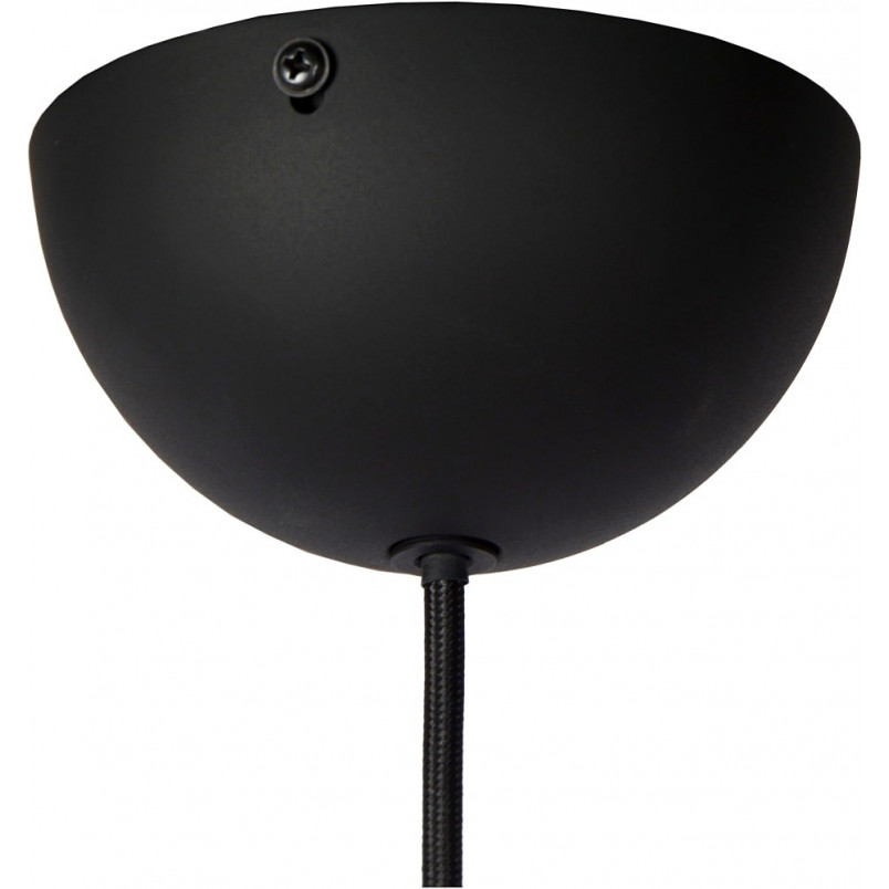 Lampa wisząca nowoczesna Akron 50cm czarna Lucide