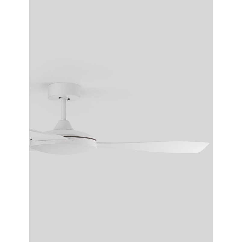 Lampa sufitowa wiatrak Air LED 132 cm biała