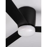 Lampa sufitowa wiatrak Run LED 121,9cm czarna