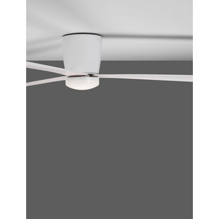 Lampa sufitowa wiatrak Run LED 121,9cm biała