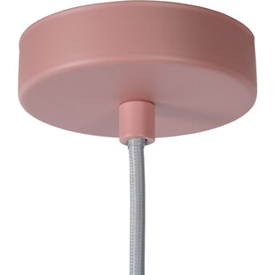 Lampa druciana wisząca dla dziewczynki Merlina 38cm różowa Lucide