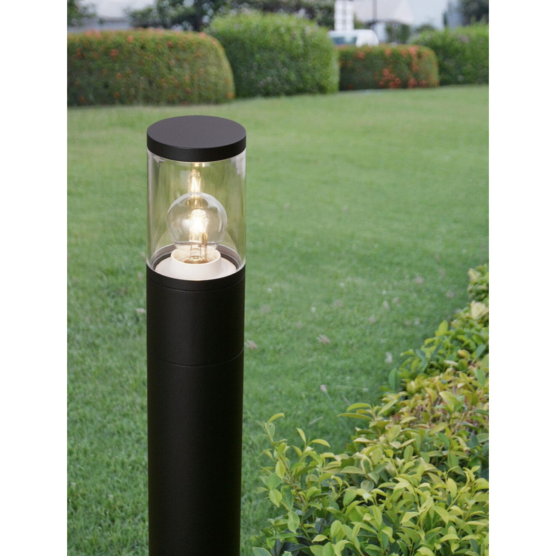 Lampa ogrodowa stojąca Point 50cm przeźroczysty / czarny