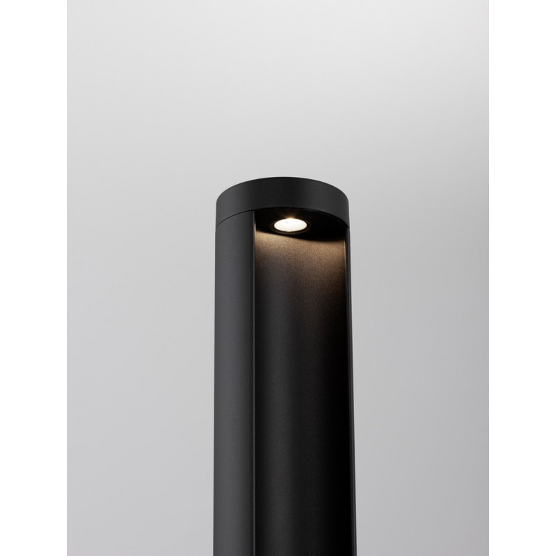Lampa ogrodowa stojąca / Słupek Win LED 65cm czarna