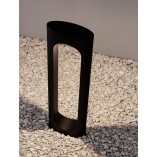 Słupek / Lampa ogrodowa stojąca nowoczesna Muna LED 65cm czarny